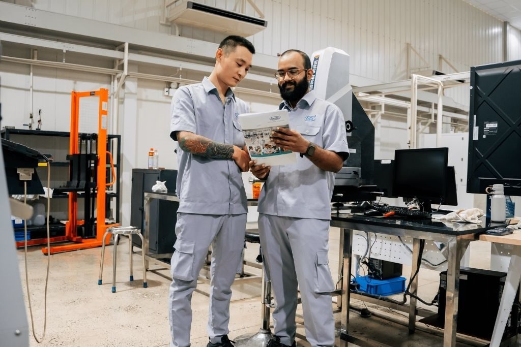 mold and die component 1