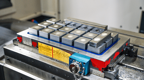 Workpiecies ready to be processed at CAM Resources facility in Vietnam 