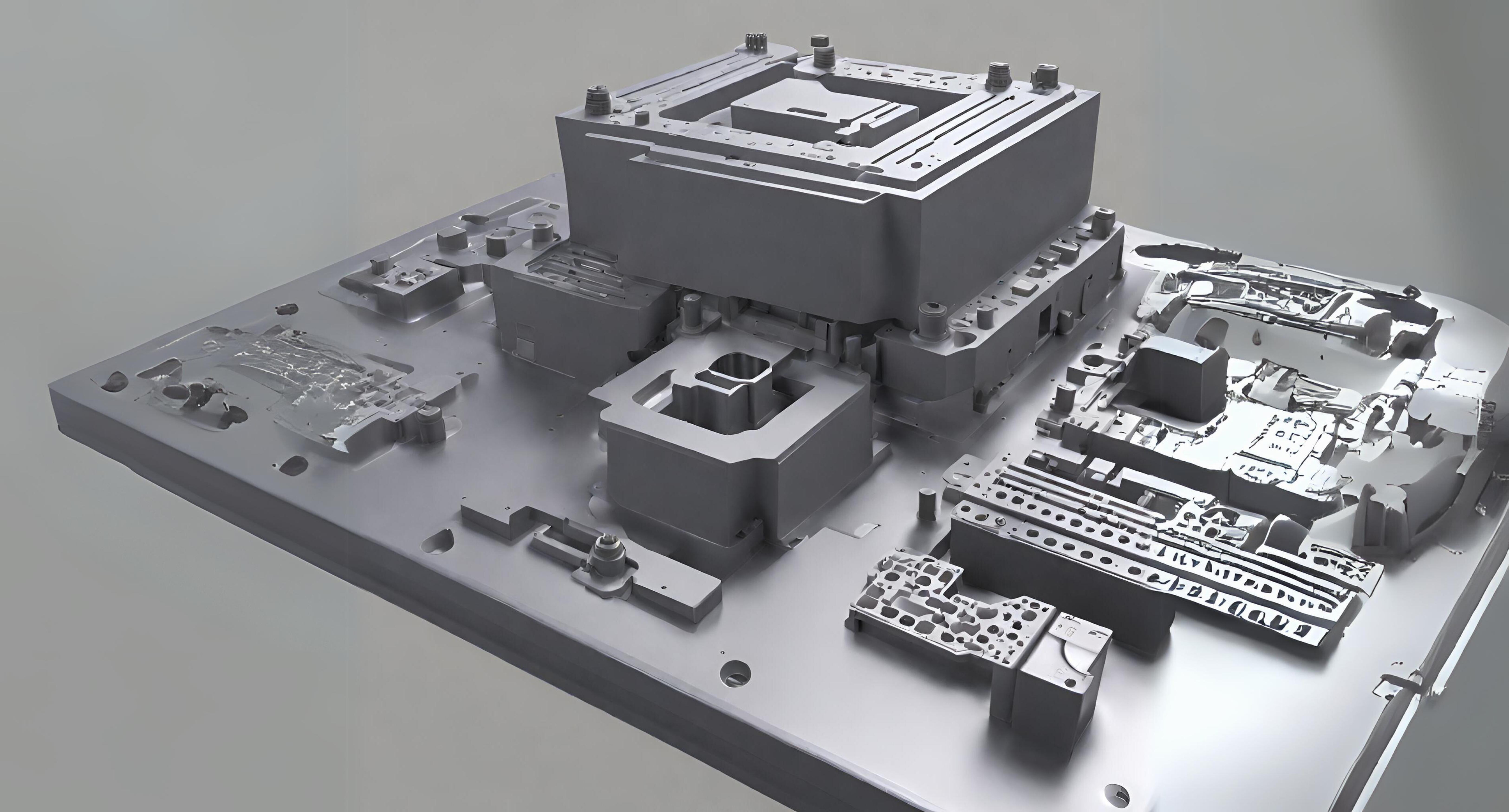 AI generated modular mold design