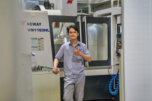 CNC technician at CAM Resources: a combo of skill and experience